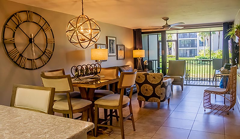 Sundial Beach Resort and Spa - One Bedroom Suite Living Room